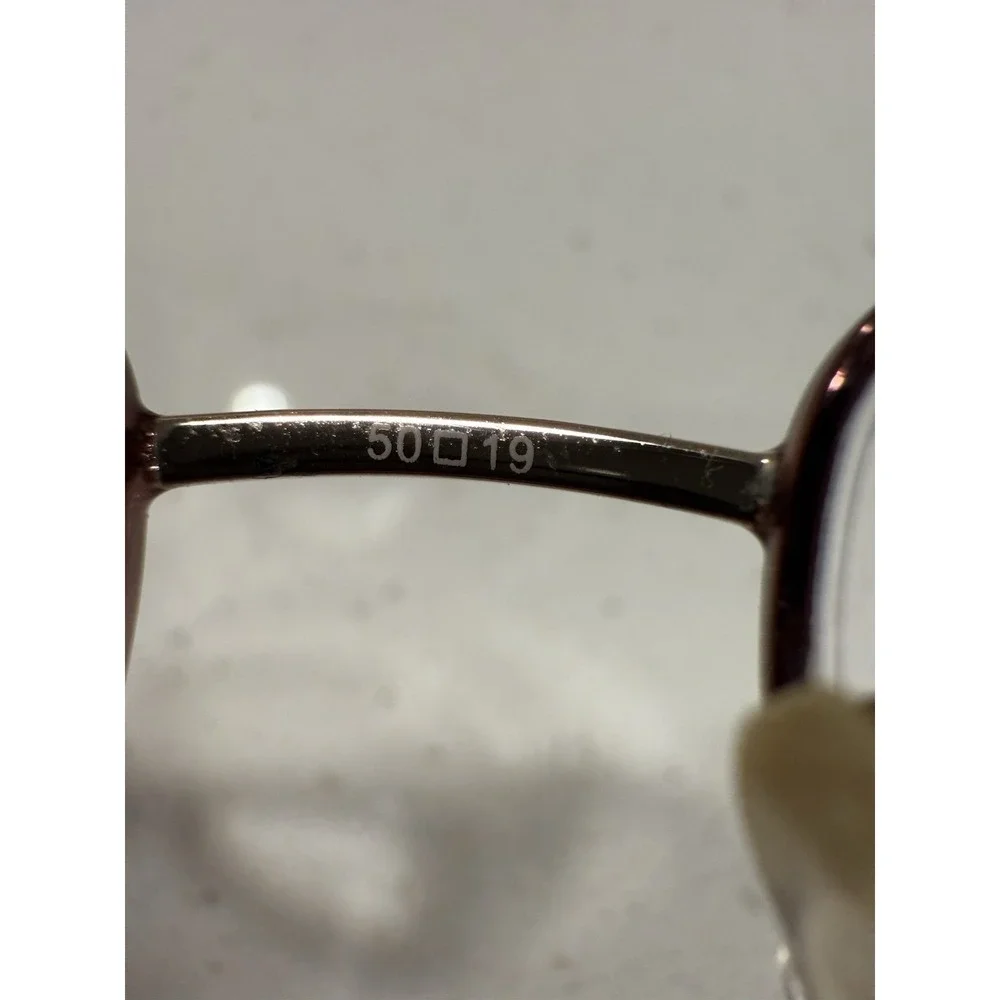 Sophia‎ Loren M304 Zyloware 168 Eyeglasses Frames Only Brown Gold 50-19-135